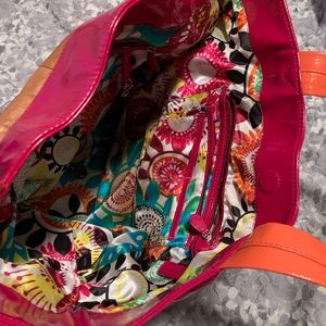 Two-toned tote - great for school or work.